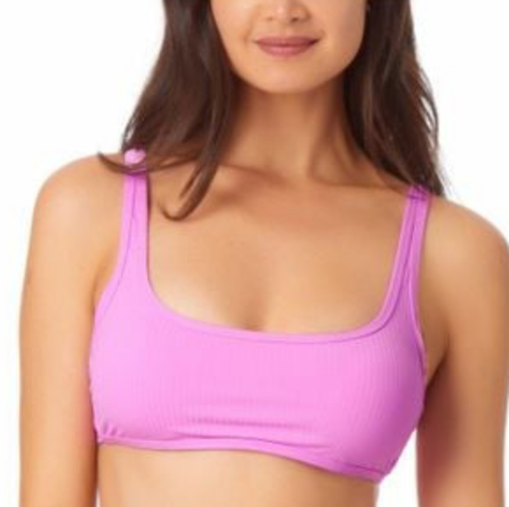 California Waves Bralette Bikini Top‎ Orchid Pink